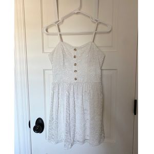 Simple/Comfy White Dress